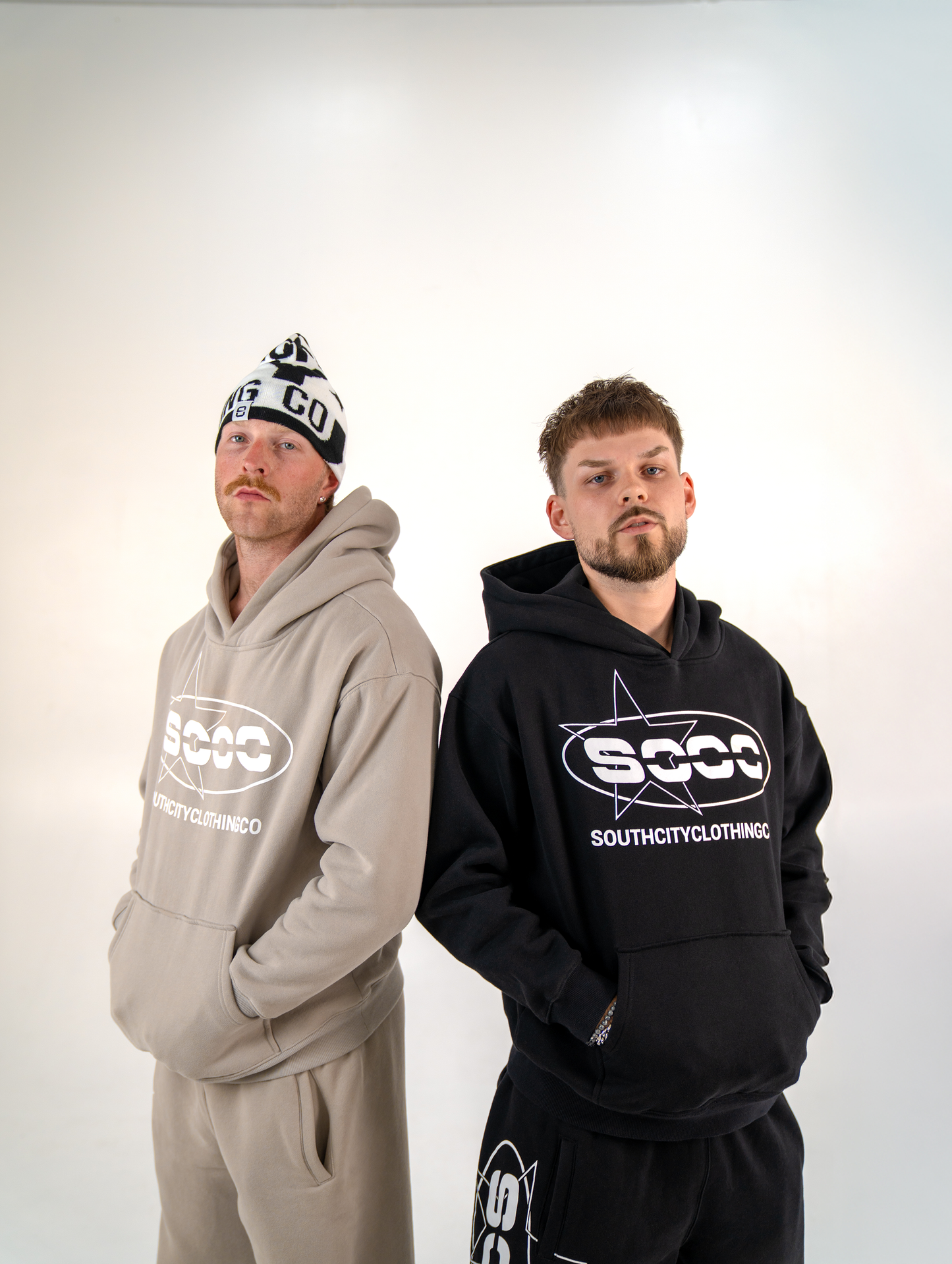 Logo Design Hoodie - Grey