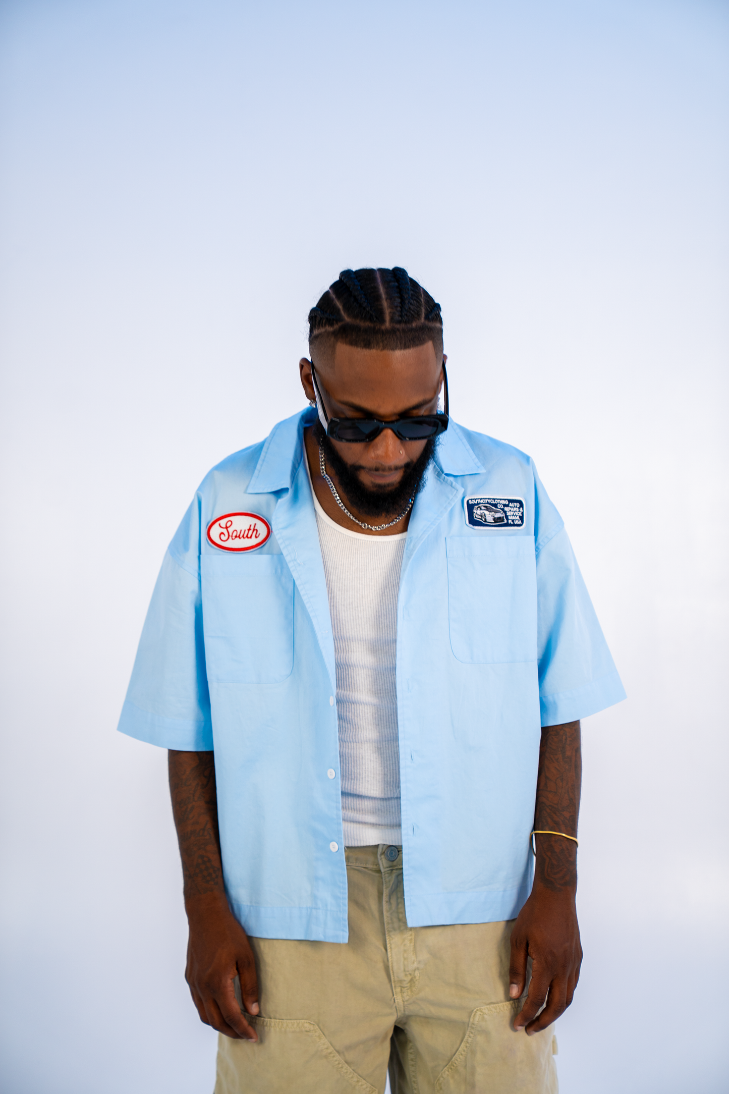 Mechanic Embroidered Back