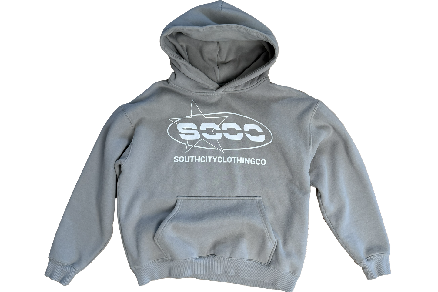 Logo Design Hoodie - Grey
