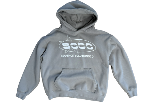 Logo Design Hoodie - Grey